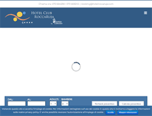 Tablet Screenshot of hotelroccaruja.com